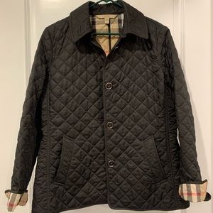 Burberry Brit quilted jacket.